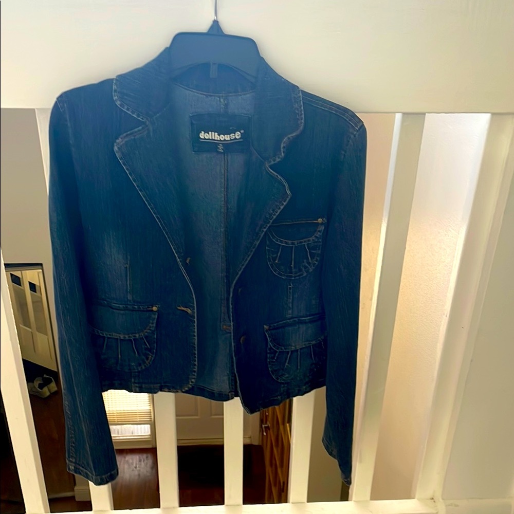 Dollhouse Women's Blue Denim Jacket